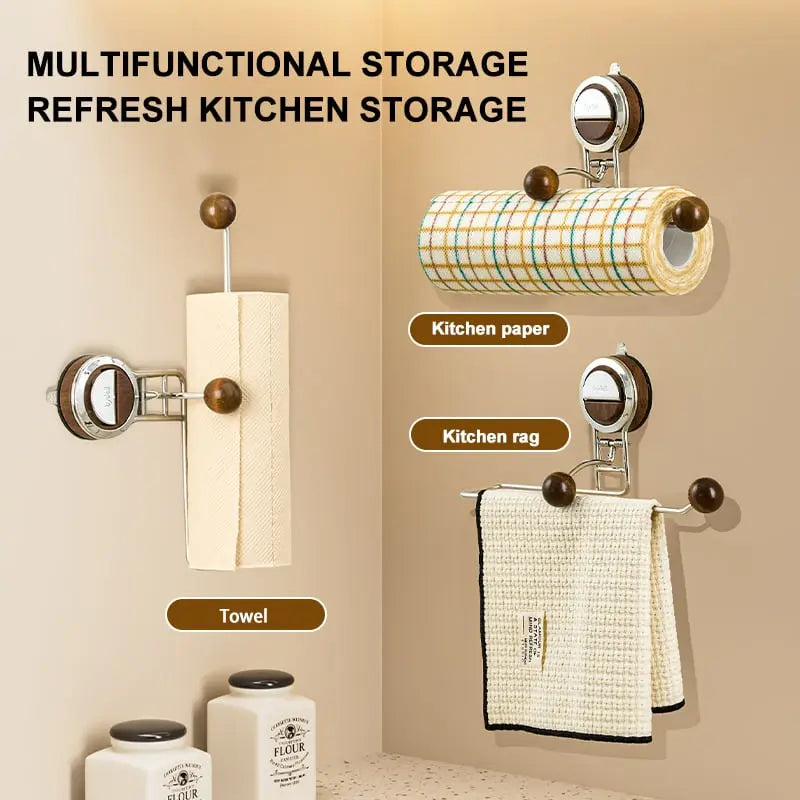 PaperRoll – Kitchen Roll Holder Without Drilling, with Style!