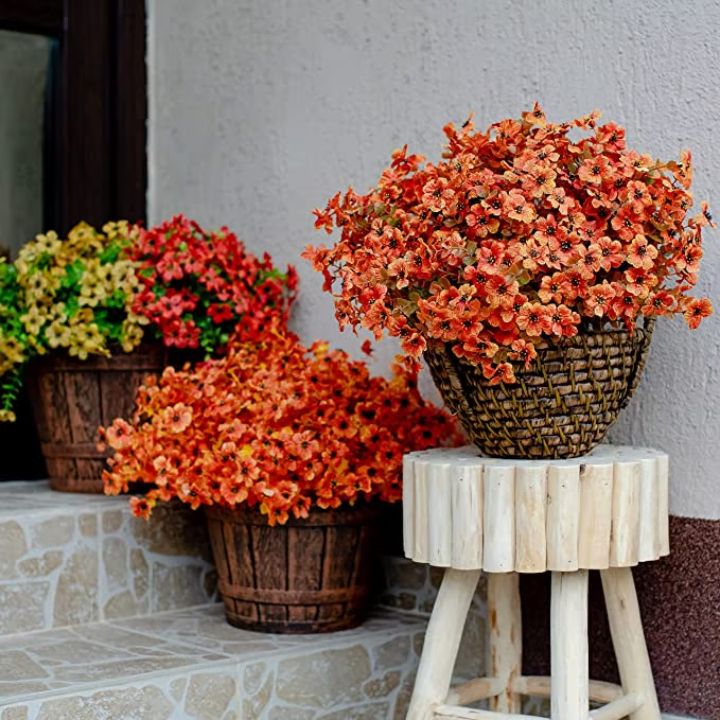 2+1 FREE | BloomEver – Colorful Artificial Flowers for Indoor and Outdoor Use