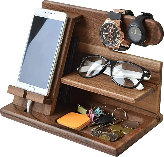 WalnutDepot - Instantly Create Order on Your Desk with Elegant Organization