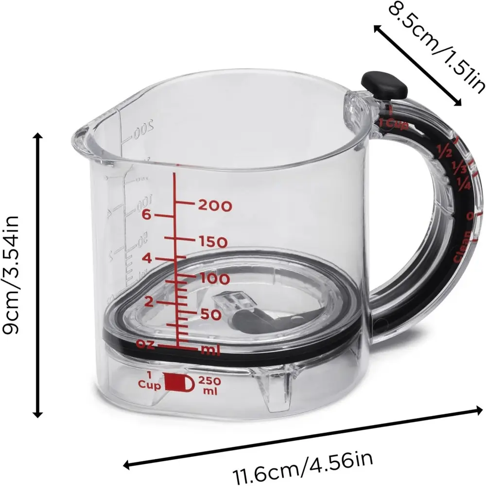 MeasurePerfect – 4-in-1 Measuring Cup for Precise Cooking