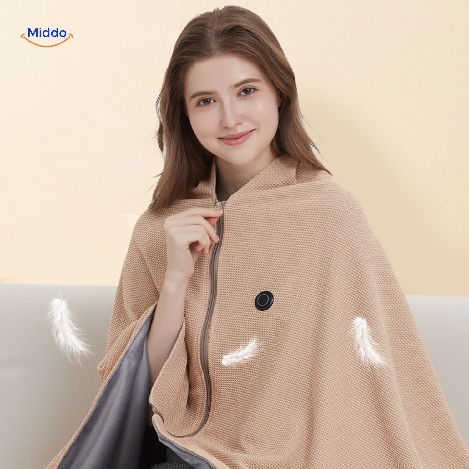 WarmLuxe – The USB Heated Scarf with Graphene Technology for Cozy Warmth