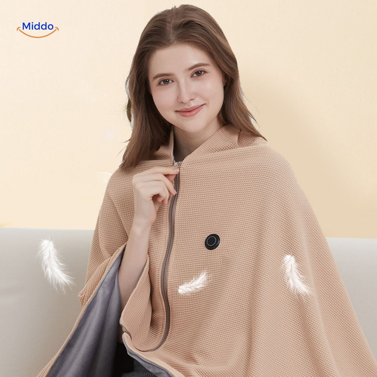 WarmLuxe – The USB Heated Scarf with Graphene Technology for Cozy Warmth
