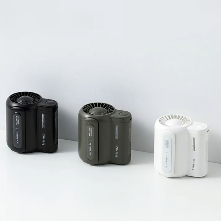 ZephyrClip – Cool All Day, Hands-Free and Quiet