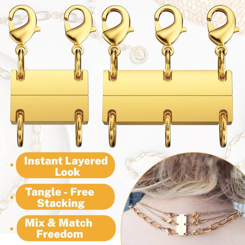 1+1 FREE | MagnaClasp – Instantly Prevents Tangled Necklaces with Magnetic Ease