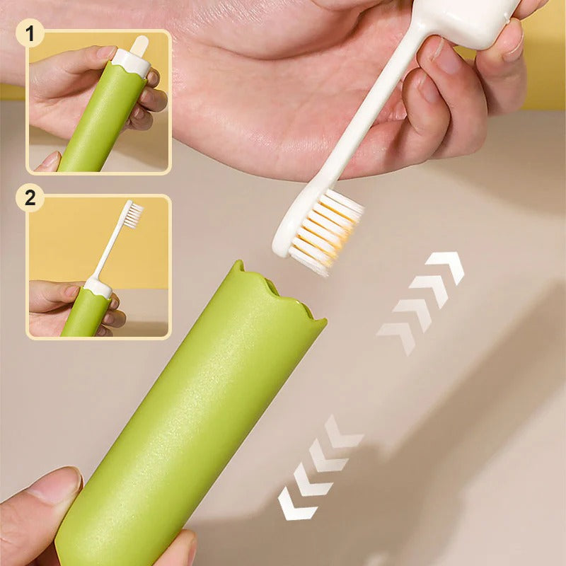 1+1 FREE | FoldCare - Stay fresh and clean everywhere with foldable travel toothbrush