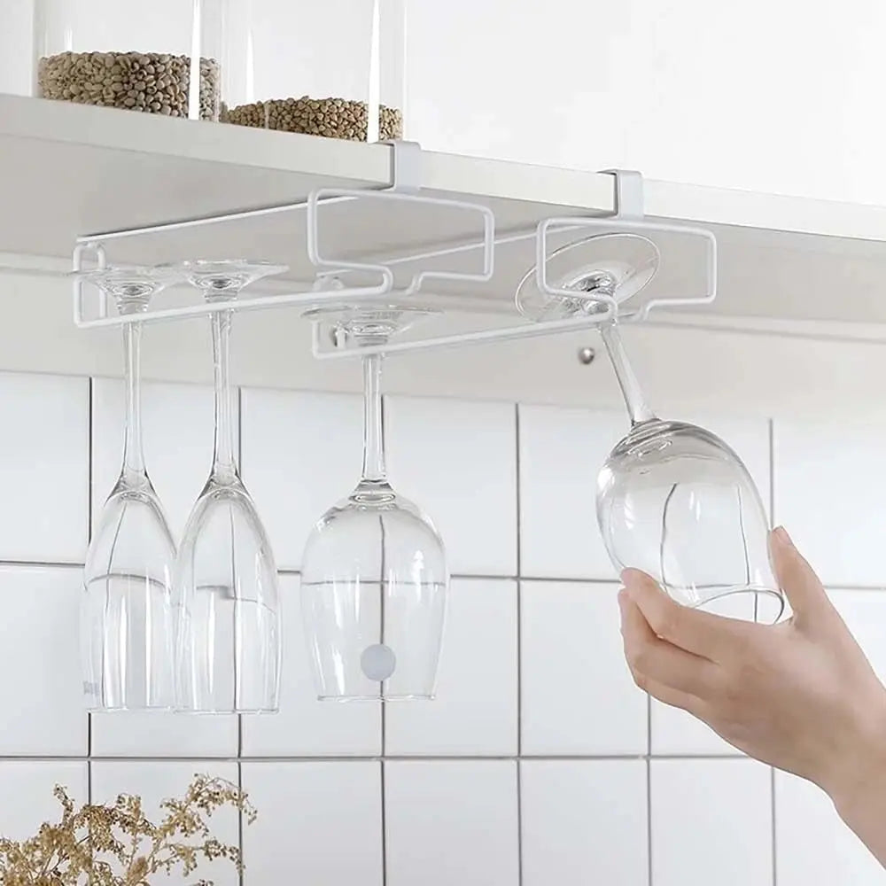 GlasGlanz – Elegantly store wine glasses floating!