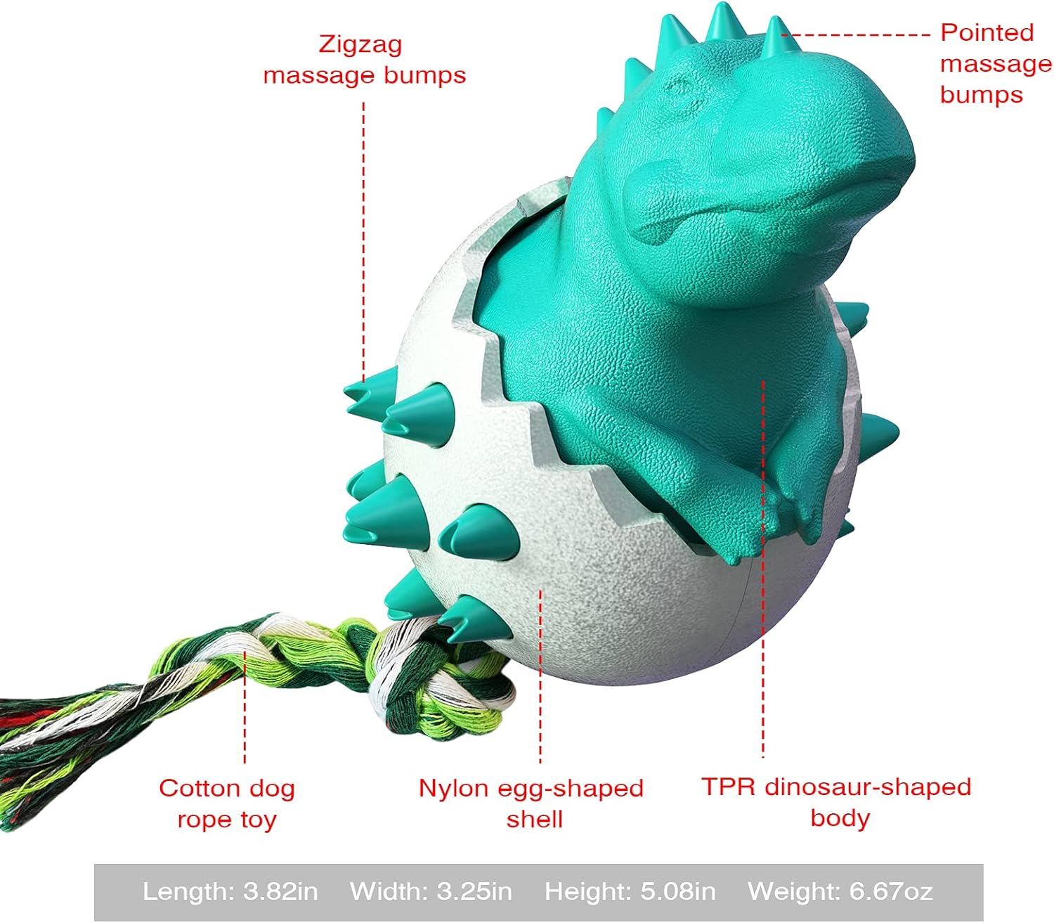 DinoEgg – The Indestructible Chew Egg for Healthy Dog Teeth!