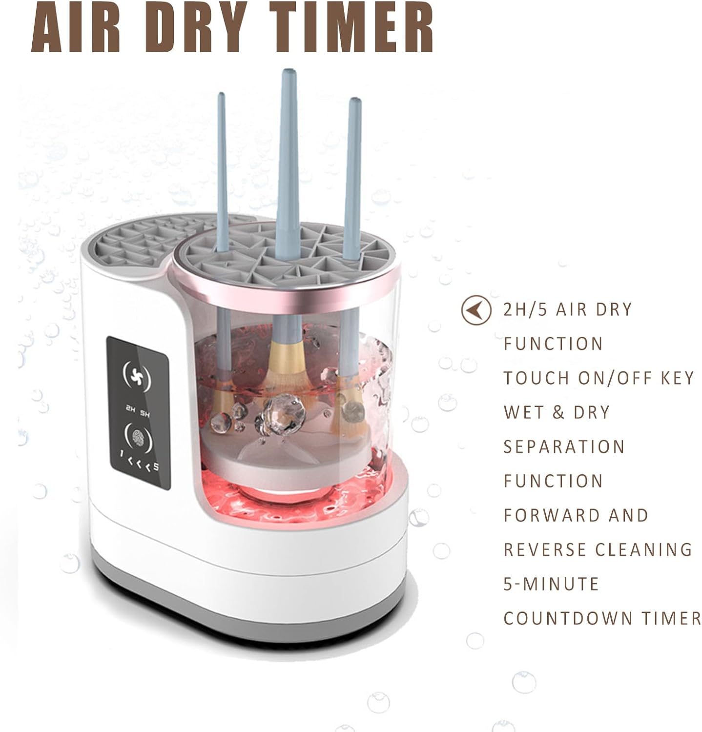 PureLuxe Pro – The All-in-One Tool for Your Makeup Brushes