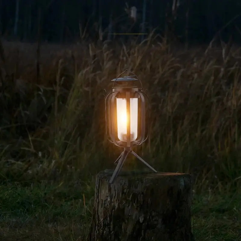BurstGlow – Solar Light with Real Flame Atmosphere!