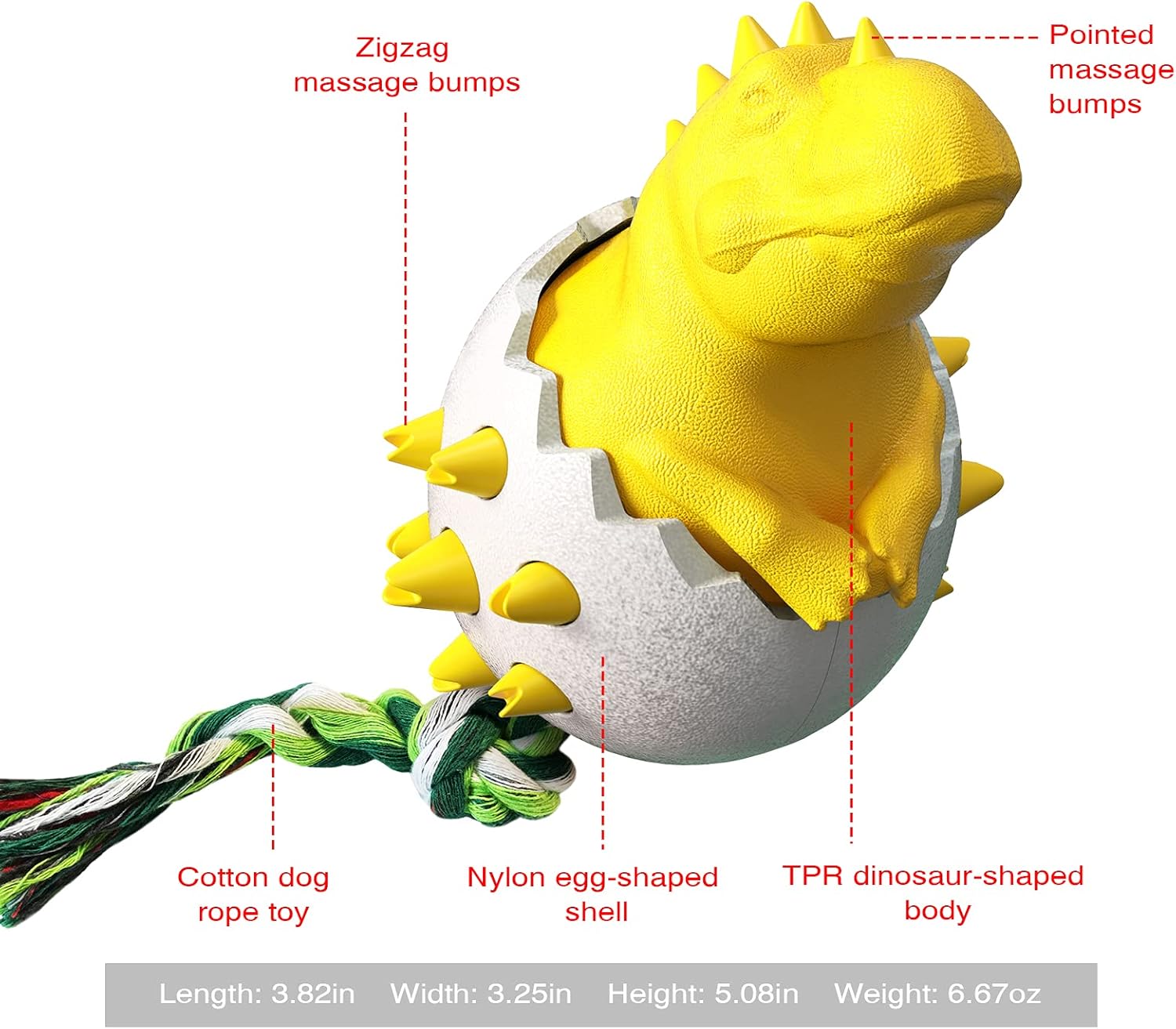 DinoEgg – The Indestructible Chew Egg for Healthy Dog Teeth!