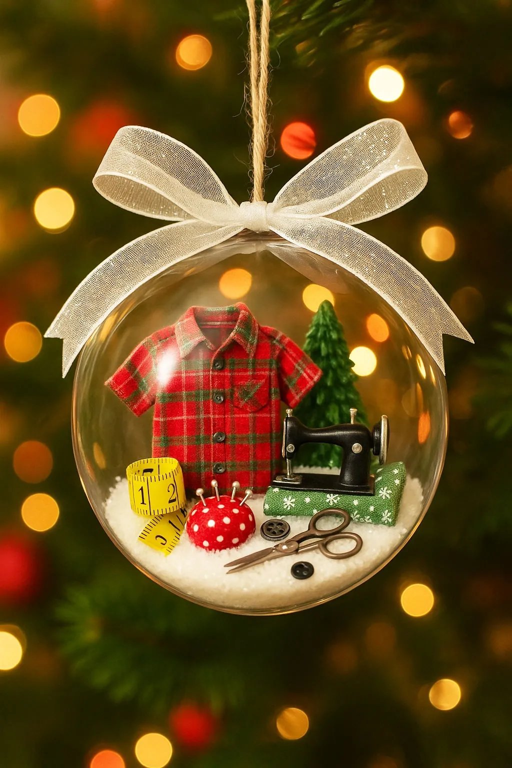 JoySphere – A Touch of Sewing Magic for Your Christmas Tree