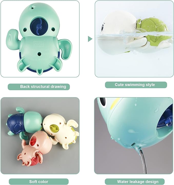 SplashTurtl – Make Bath Time Fun and Promote Motor Skills Development