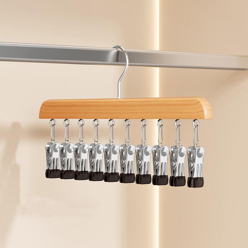 ClosetHaven - Maximize Closet Space with Rotatable Clothes Hanger with 8 Hooks and 360° Rotation