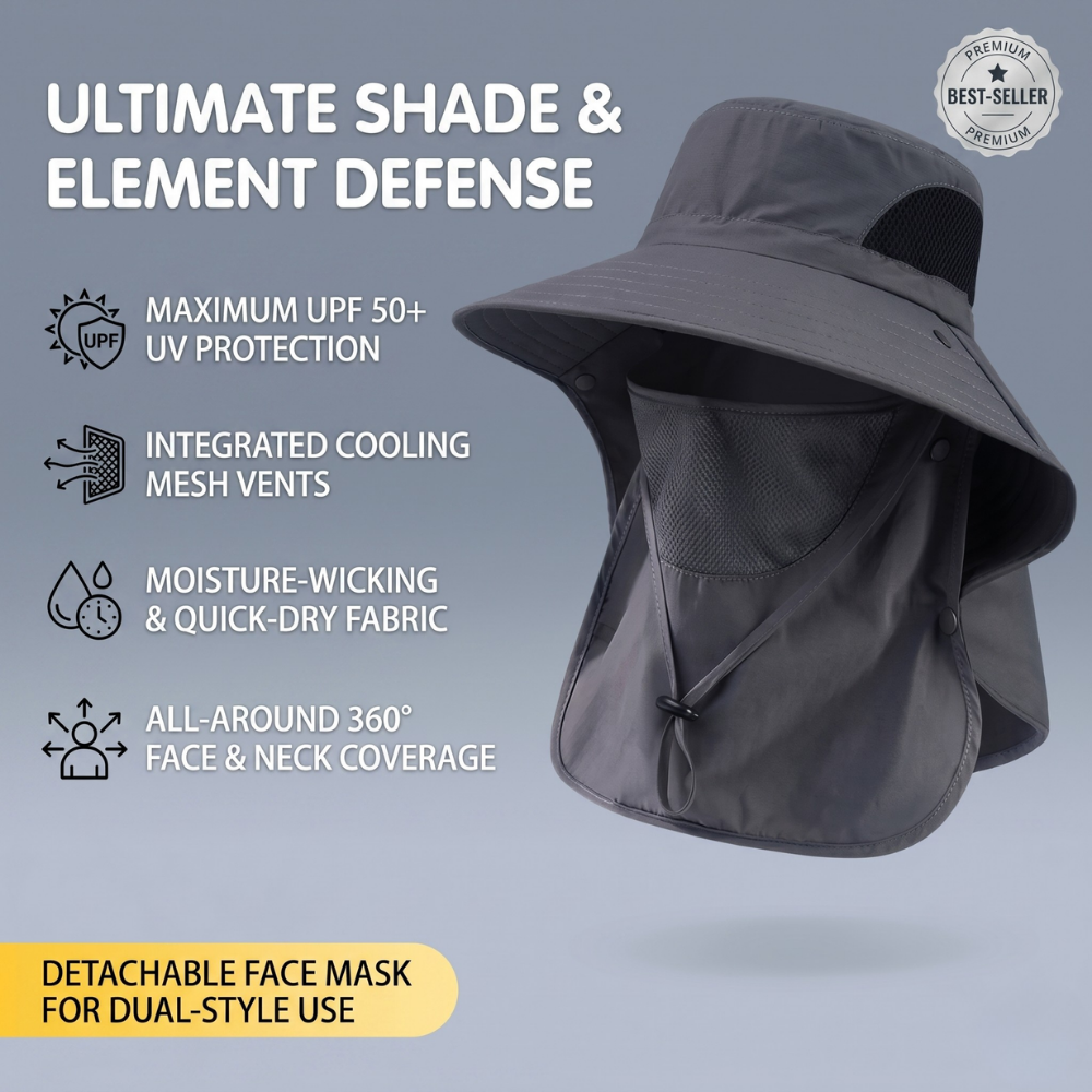 SunFree – Ultimate Sun Protection with Neck Guard and Comfort