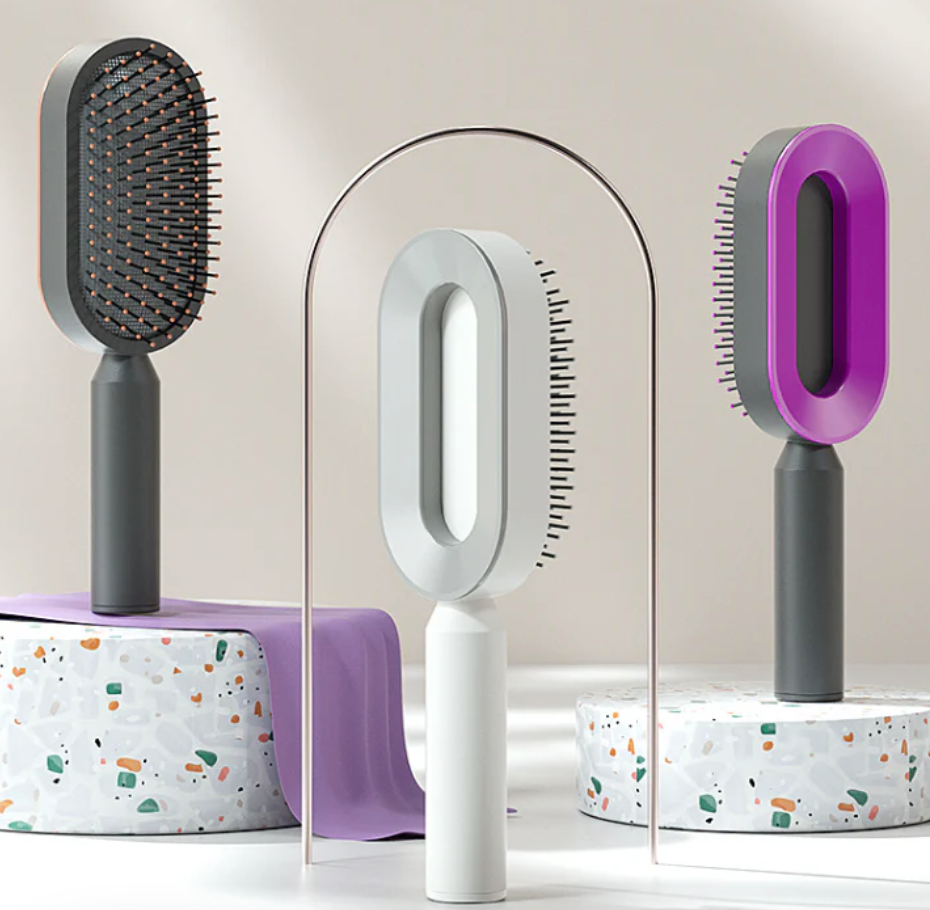 AllurBrush – Clean & Healthy Hair with Just One Click!