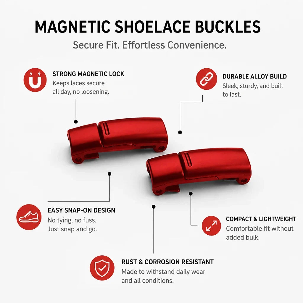 1+1 FREE | MagneticBuckle - Secure Shoes Instantly