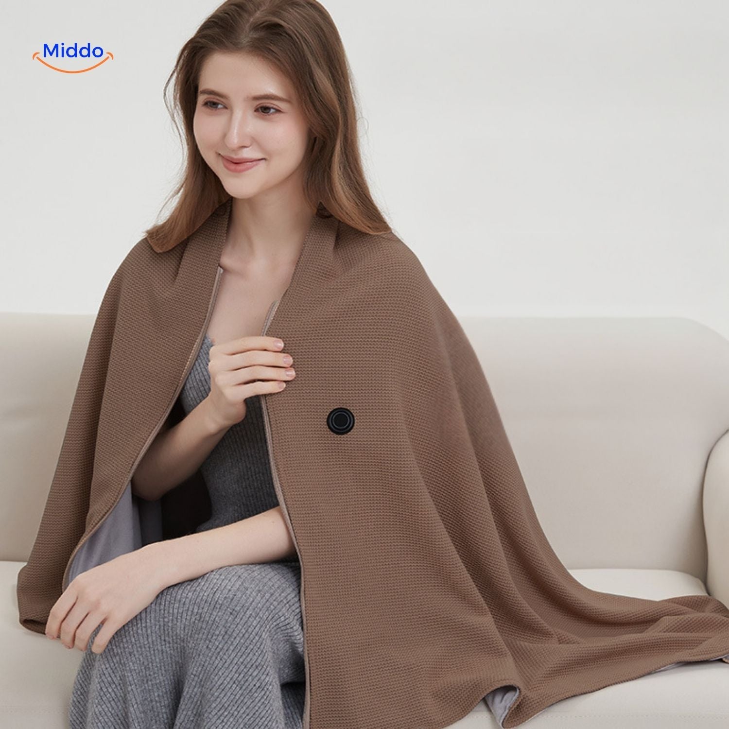 WarmLuxe – The USB Heated Scarf with Graphene Technology for Cozy Warmth