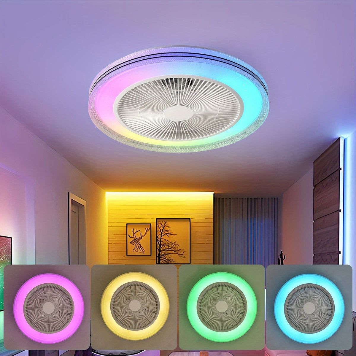 LumiWind - Perfect Cool Air and Mood Lighting Immediately