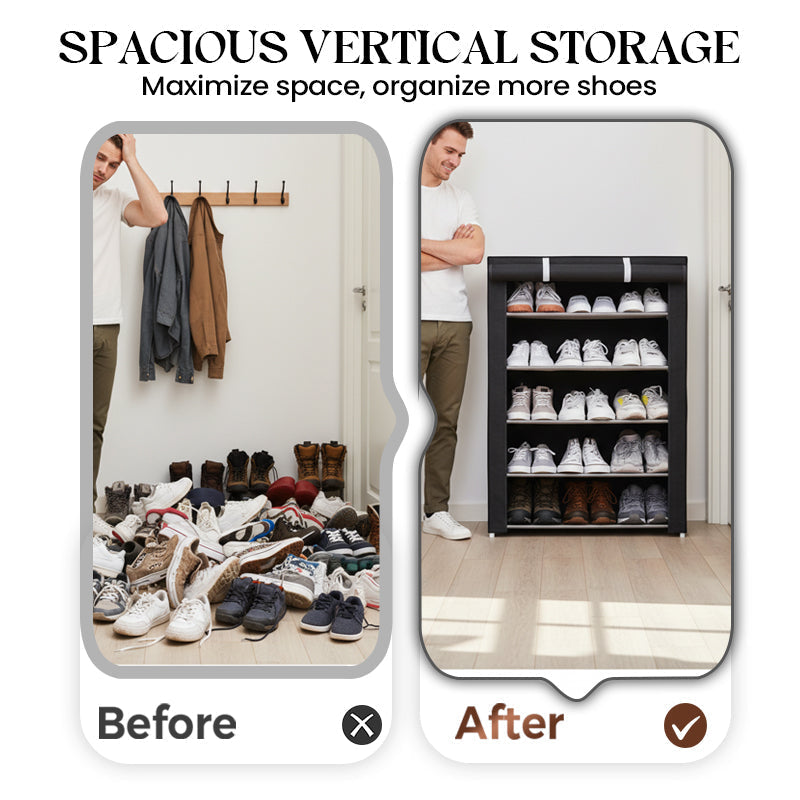 ShoeRise - Create Order with Vertical Shoe Storage System