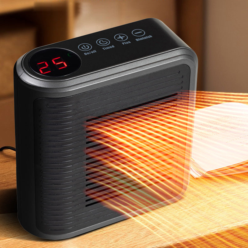 HeatWave – Compact Wall Heater with Thermostat & Timer