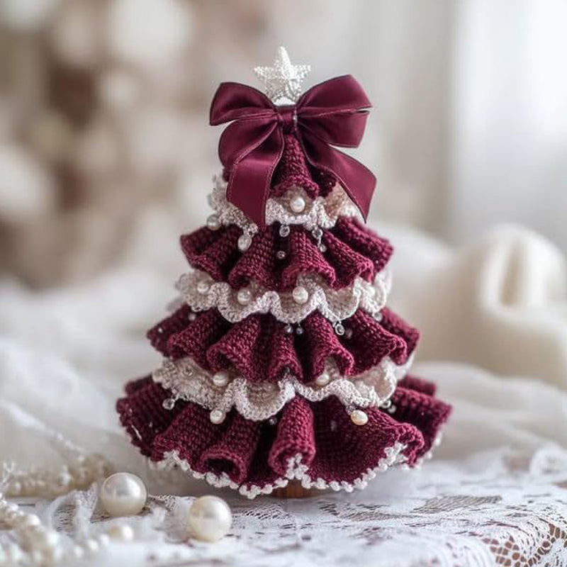 PearlPine – Hand-Crocheted Christmas Trees Full of Elegance