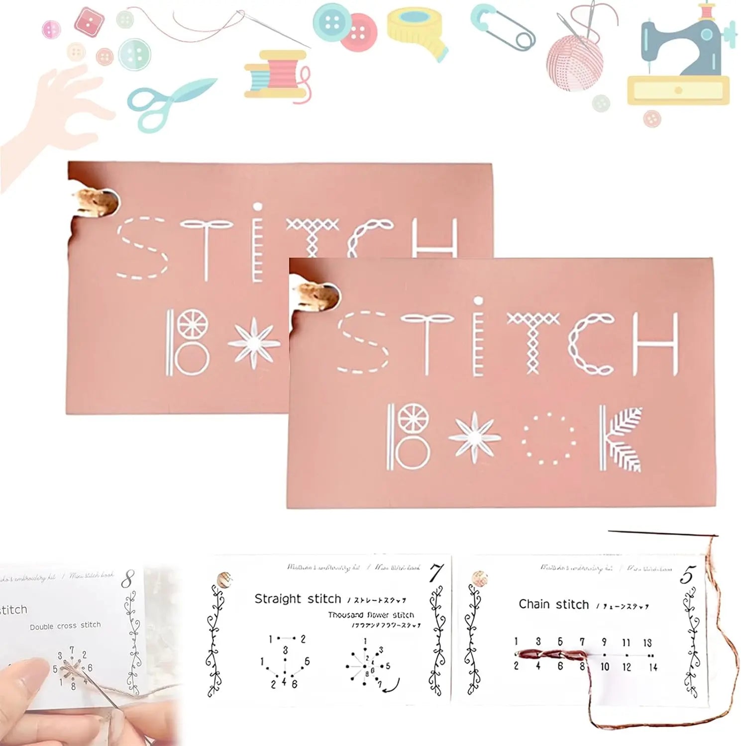 StitchBook – Your Compact Sewing & Embroidery Coach for On the Go