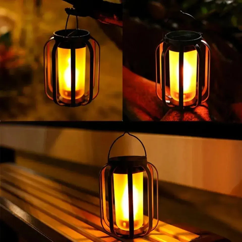 BurstGlow – Solar Light with Real Flame Atmosphere!