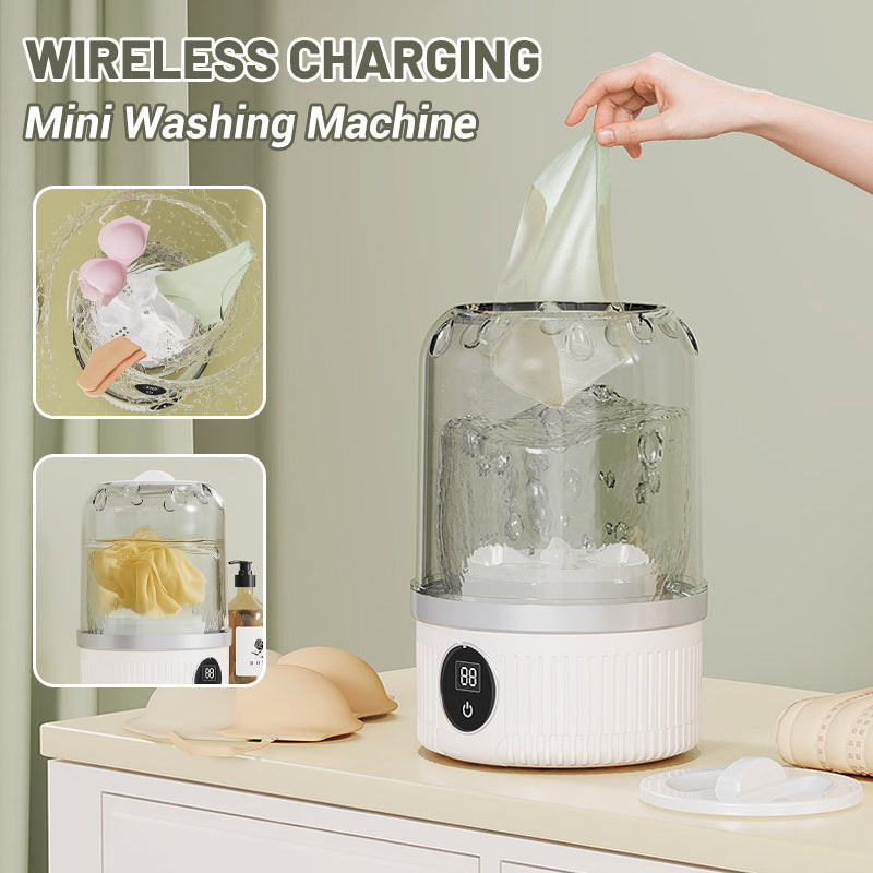 WashyGo Pro – The Wireless Mini Washing Machine for Anywhere!