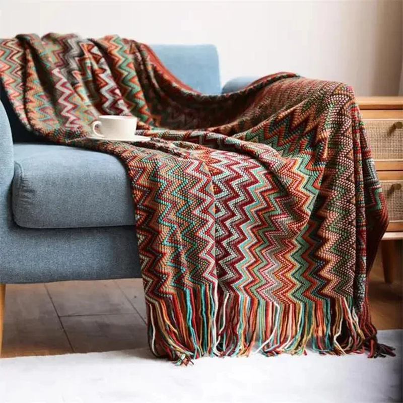 CasaLunaWeave – Boho Blanket That Combines Warmth and Style