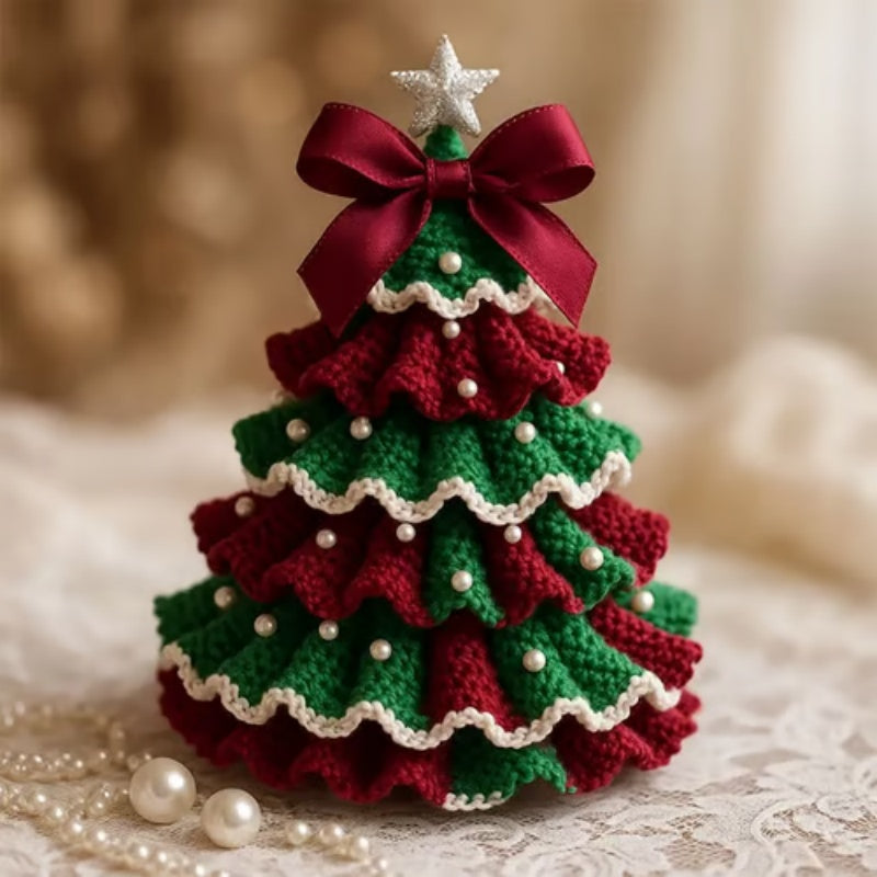 PearlPine – Hand-Crocheted Christmas Trees Full of Elegance