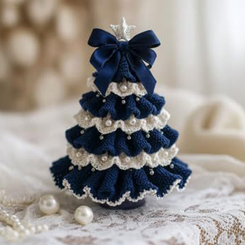 PearlPine – Hand-Crocheted Christmas Trees Full of Elegance