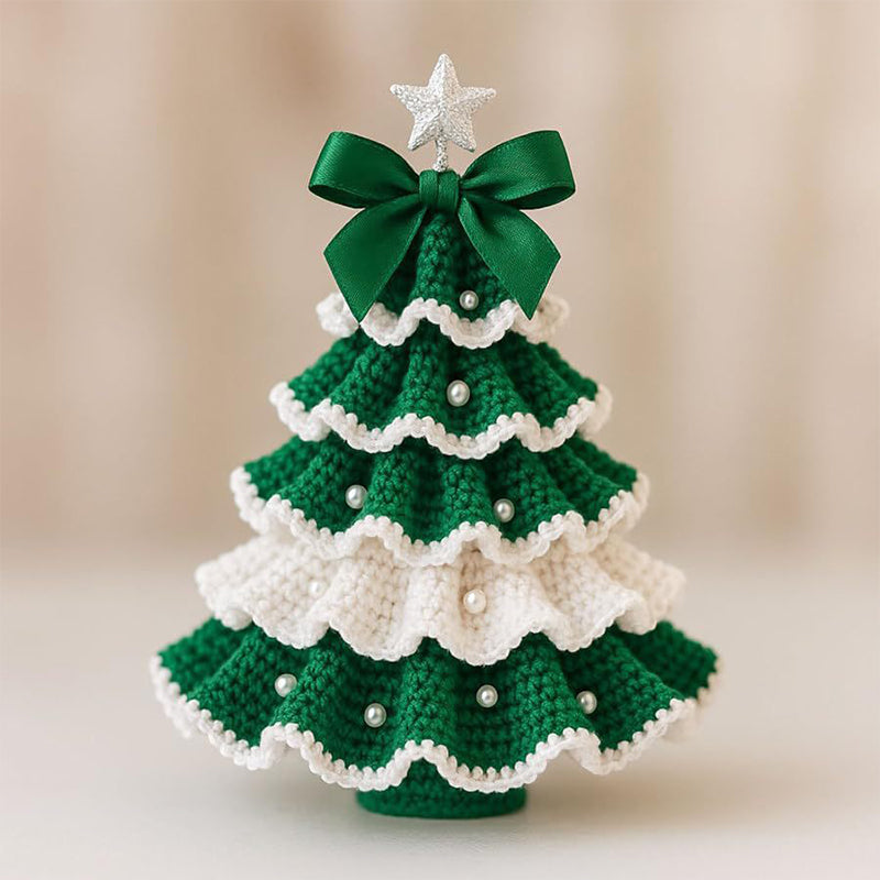PearlPine – Hand-Crocheted Christmas Trees Full of Elegance