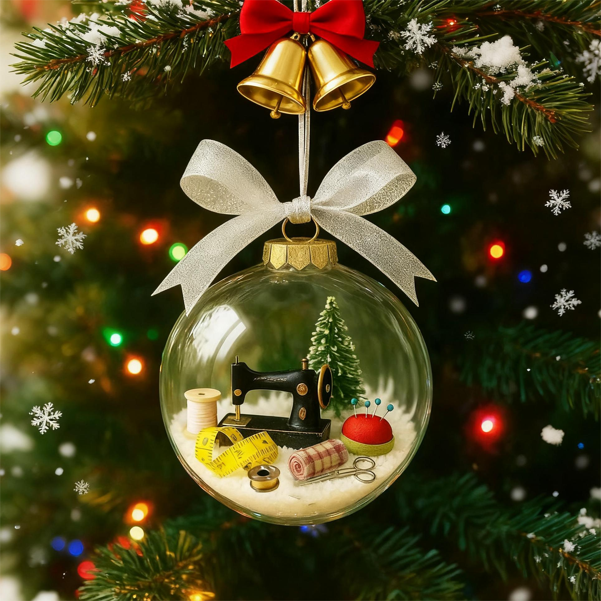 JoySphere – A Touch of Sewing Magic for Your Christmas Tree