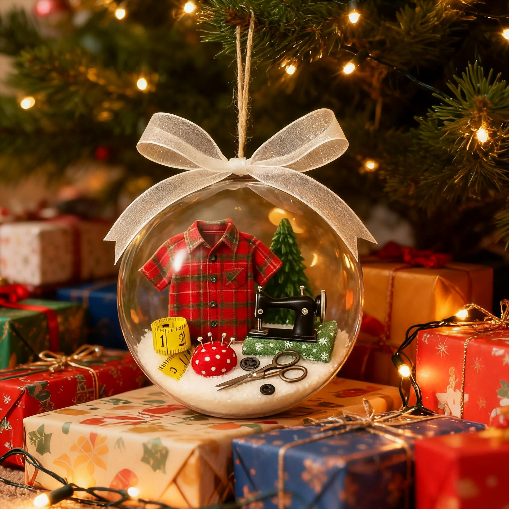 JoySphere – A Touch of Sewing Magic for Your Christmas Tree